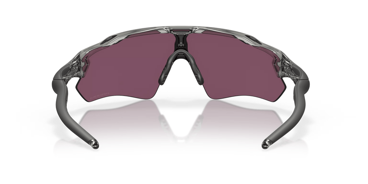 Oakley Radar EV Path Gunmetal — Prizm Trail Torch lens, rear view
