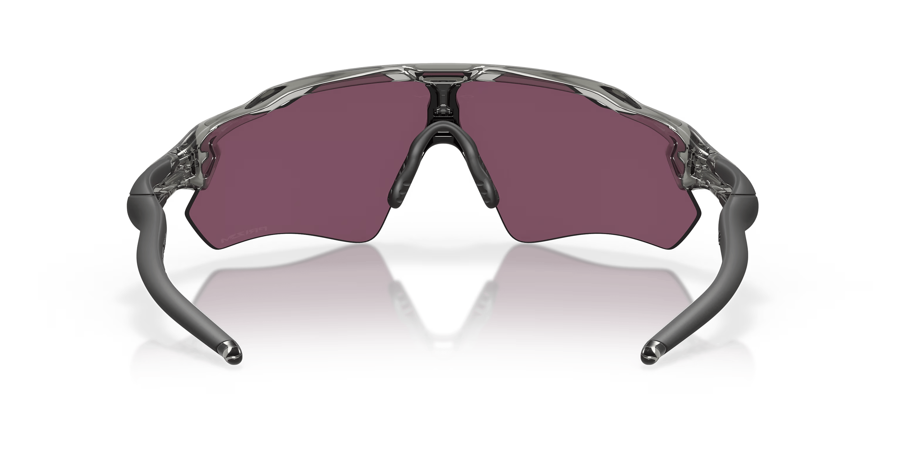 Oakley Radar EV Path Gunmetal — Prizm Trail Torch lens, rear view