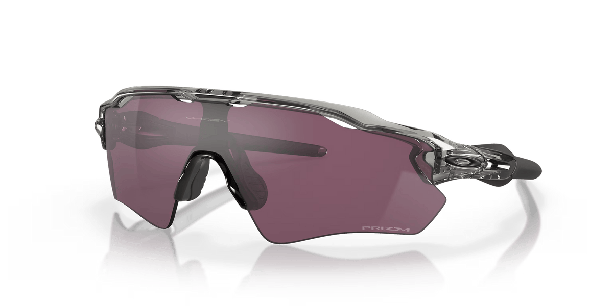 Oakley Radar EV Path Gunmetal — Prizm Trail Torch lens, three-quarter view