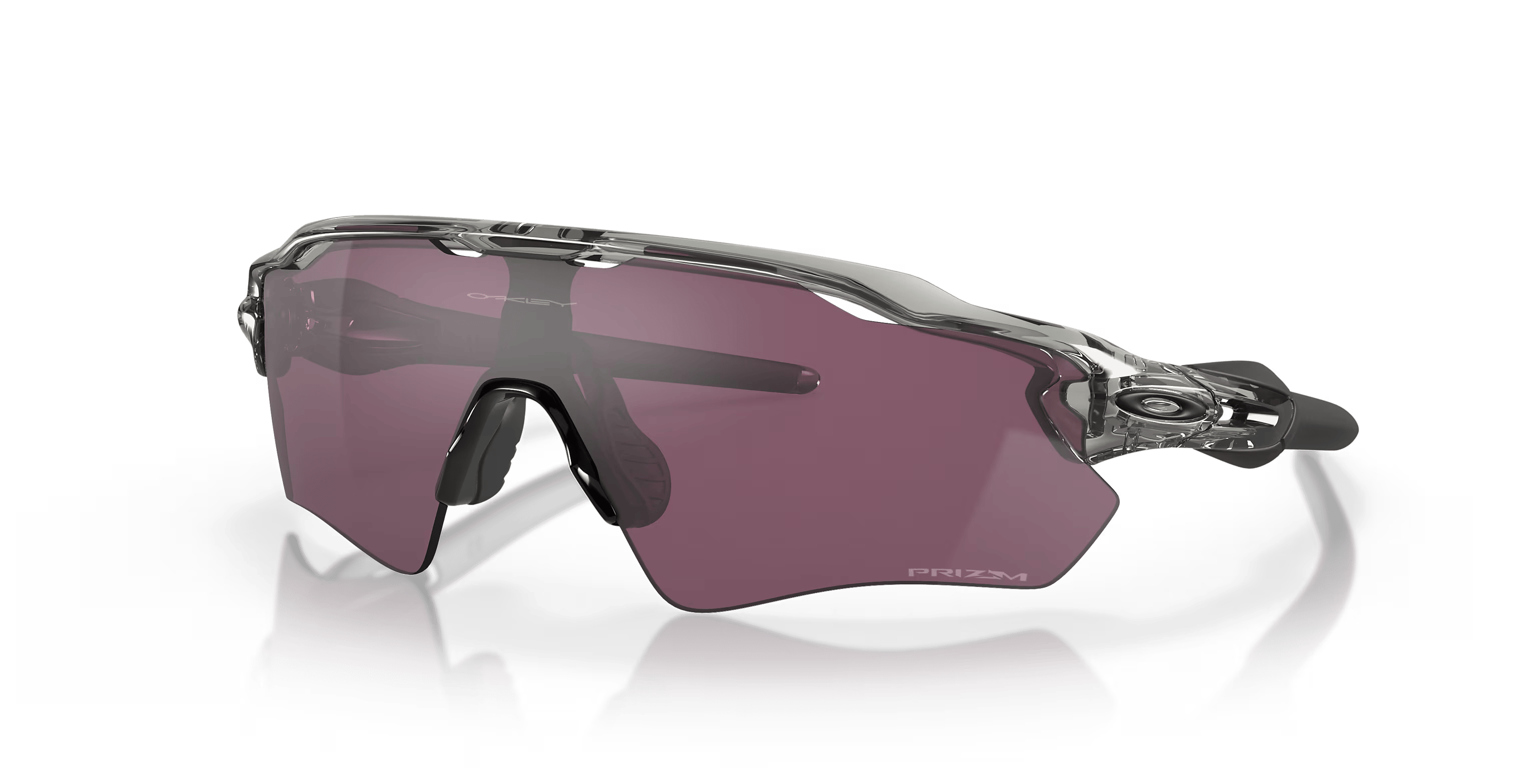 Oakley Radar EV Path Gunmetal — Prizm Trail Torch lens, three-quarter view